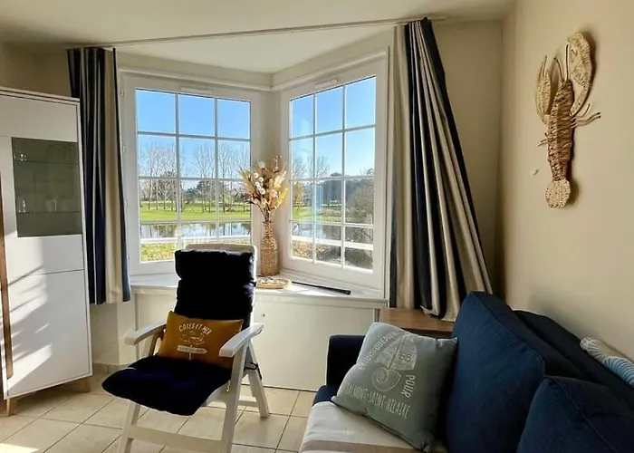 La Perle Vue Sur L'etang Et Le Golf 아파트